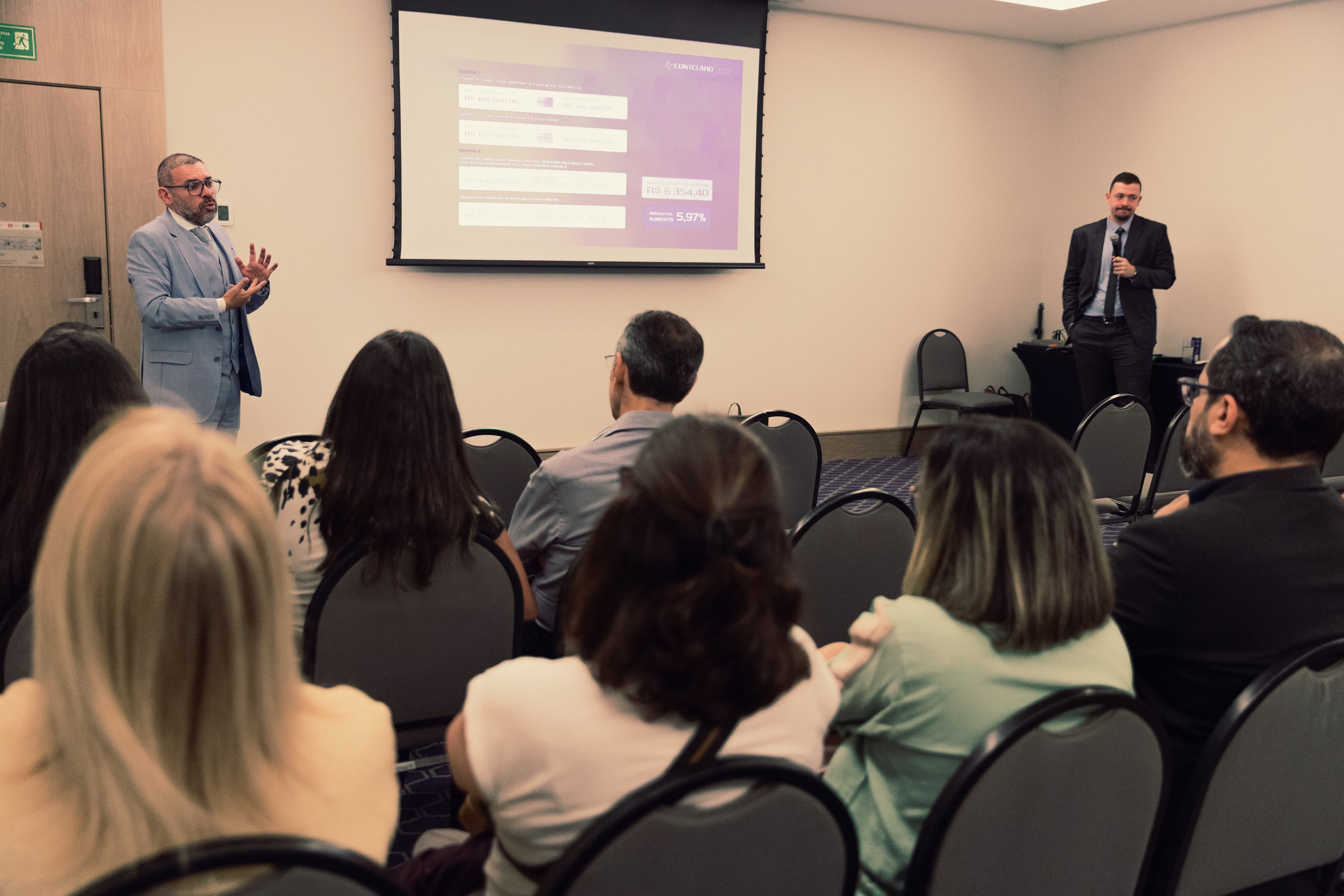 Registro do Contclaro Talks 12